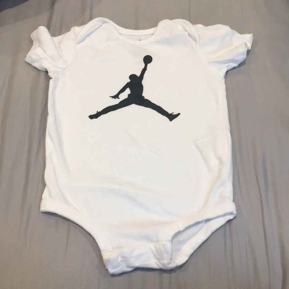 Nike air Jordan onesie